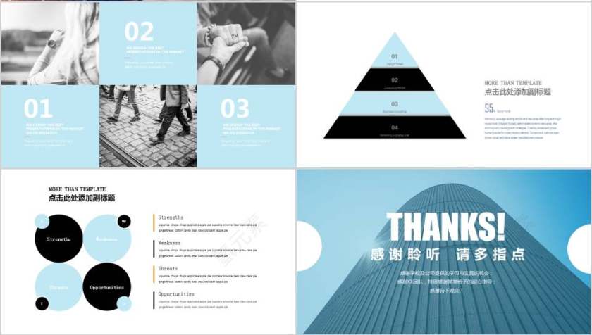 商业计划产品介绍PPT模板第4张