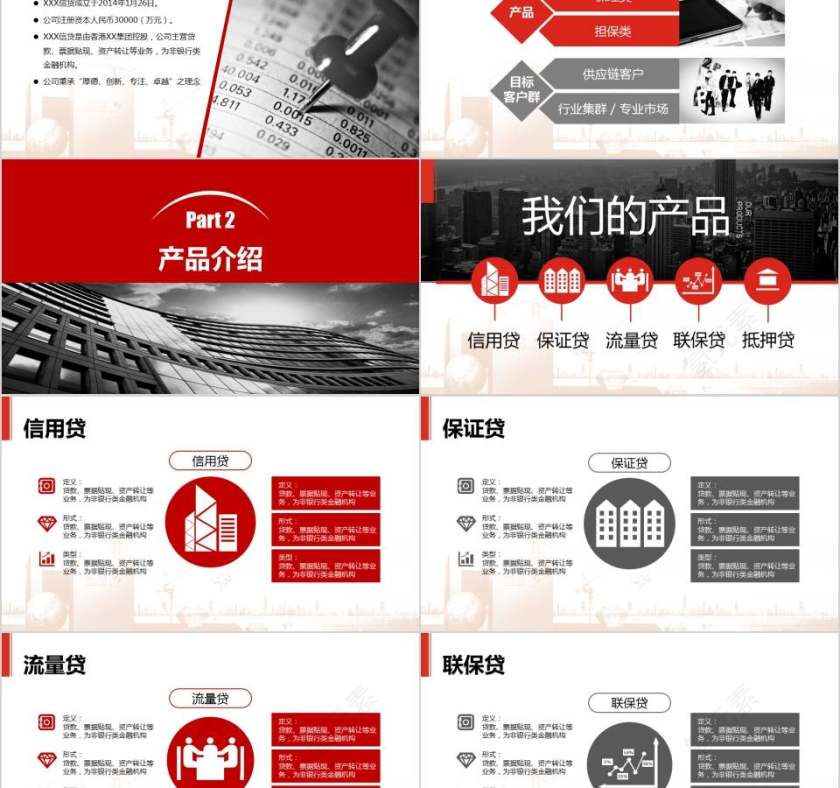 互联网金融P2P信贷产品介绍PPT第2张