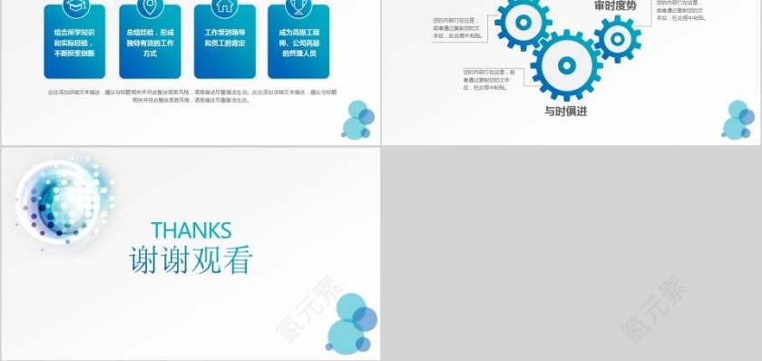 职业生涯规划PPT模板第5张