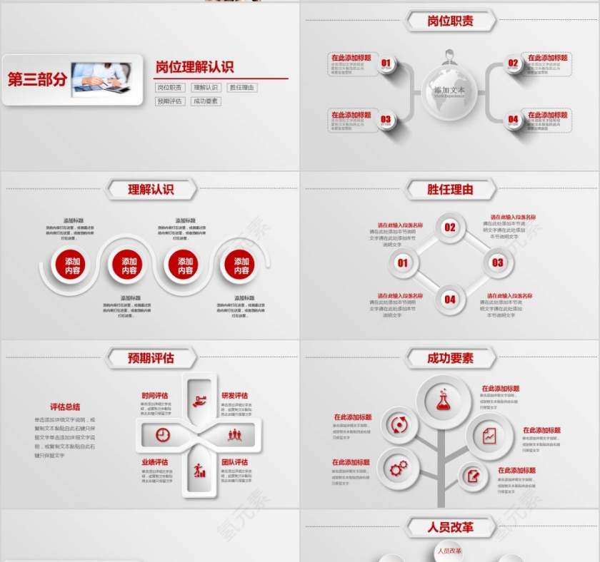 竞聘述职个人简历职业规划PPT第4张