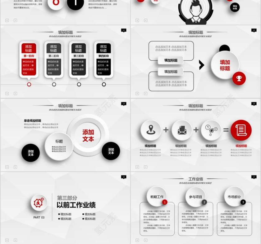 职业生涯规划PPT模板第3张
