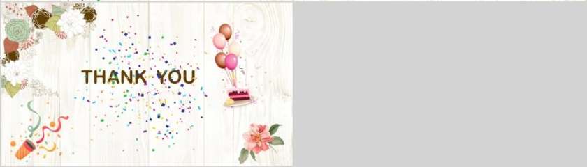 多彩气球员工生日快乐聚会PPT模板第4张