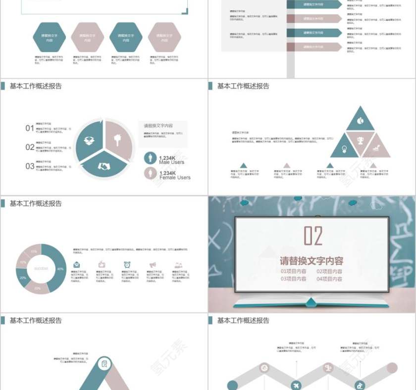 员工读书分享会PPT模板第2张