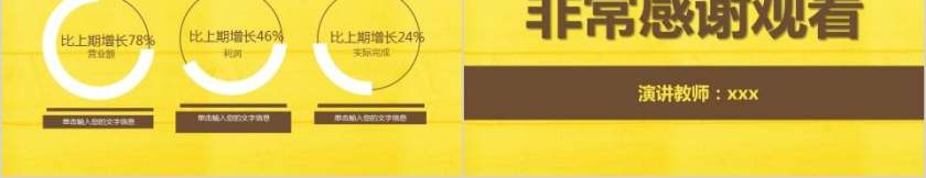 黄色卡通风格教师述职报告总结PPT模板教师工作总结PPT第5张
