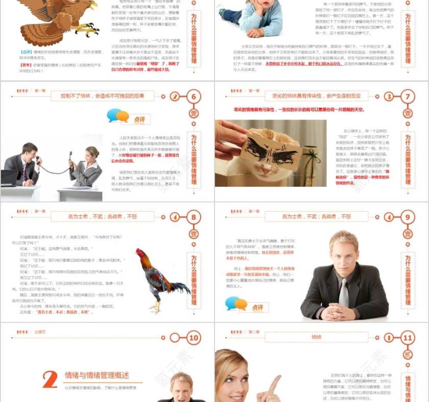 情绪管理指南员工在职培训情绪管理心理培训PPT第2张