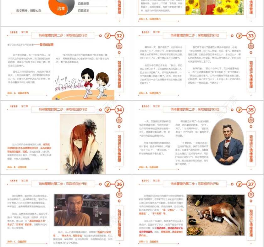 情绪管理指南员工在职培训情绪管理心理培训PPT第6张