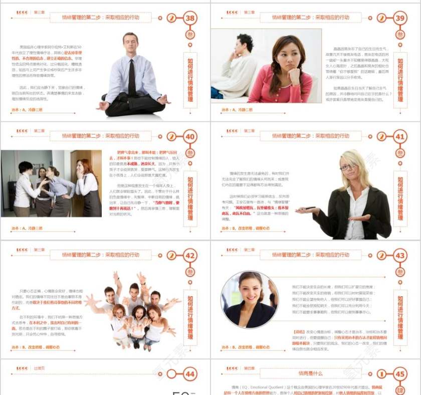 情绪管理指南员工在职培训情绪管理心理培训PPT第7张