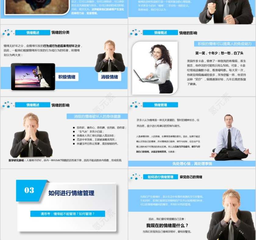 情绪管理指南情绪管理心理培训PPT第3张