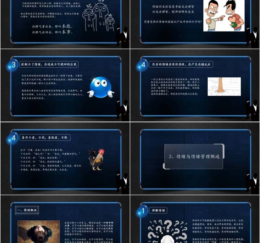 员工培训情绪管理心理培训PPT第2张