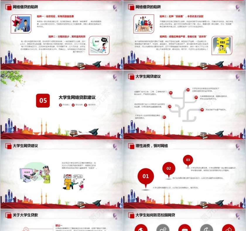 远离校园网贷共建和谐校园安全知识培训ppt第4张