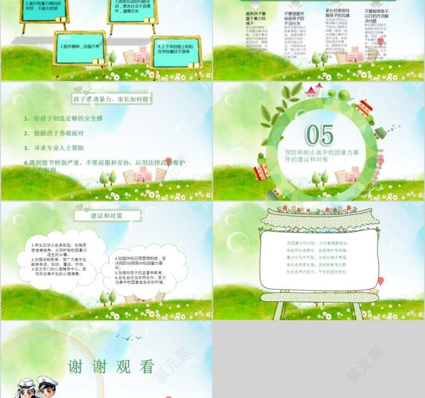 平安校园反对校园欺凌校园安全培训ppt第5张