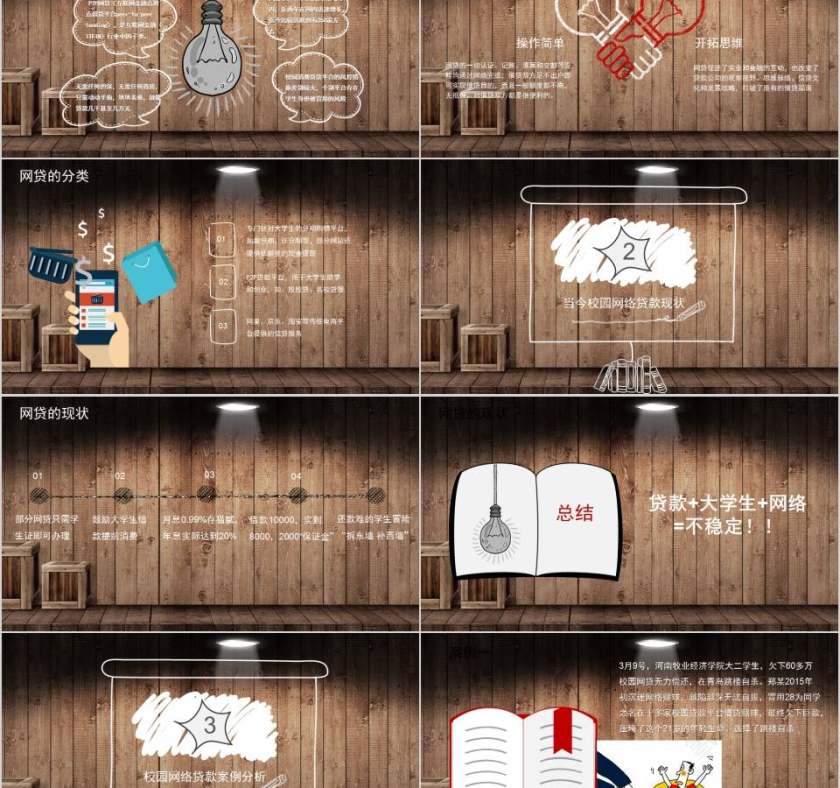 远离校园网贷共建和谐校园安全知识培训ppt第2张