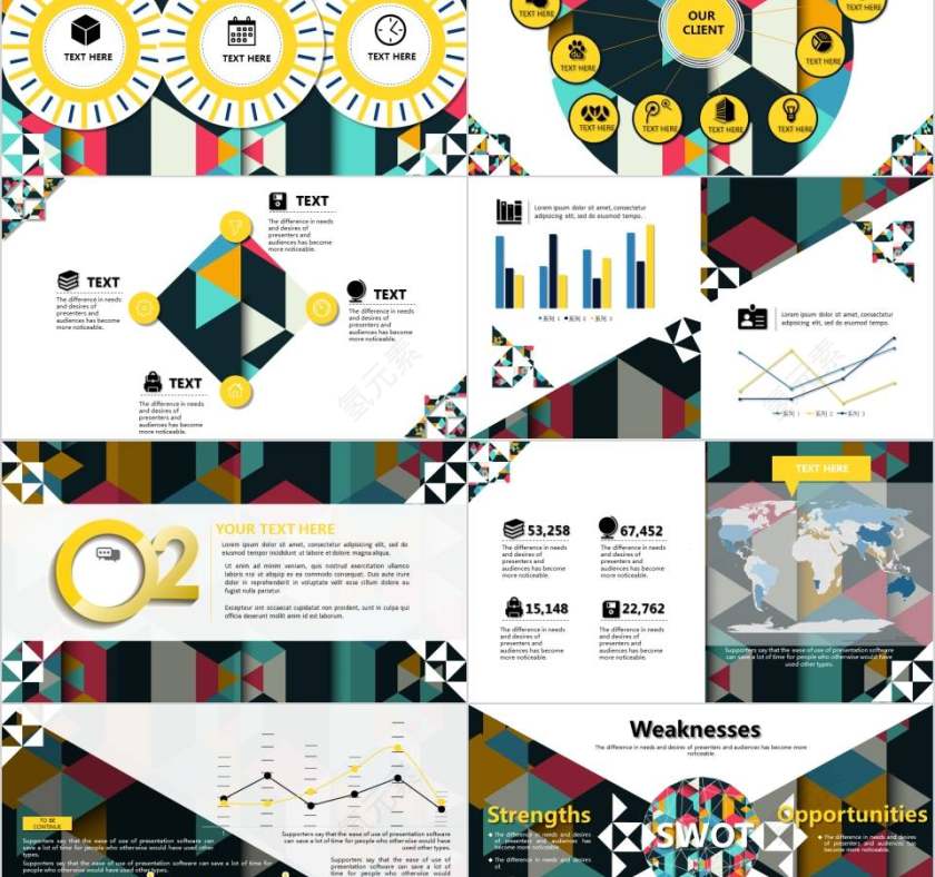 猫头鹰微立体汇报模板教师工作总结PPT第2张