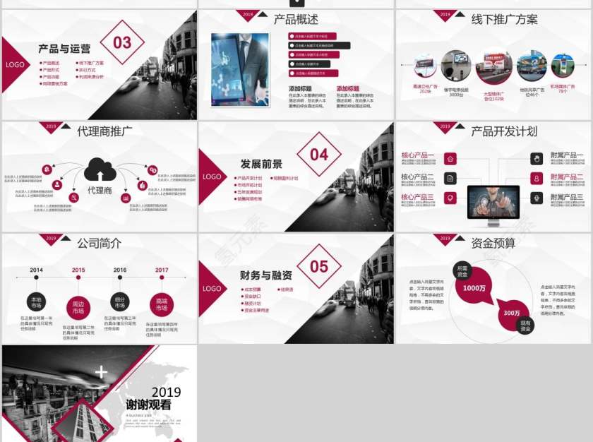 城市规划建设PPT房地产PPT第3张