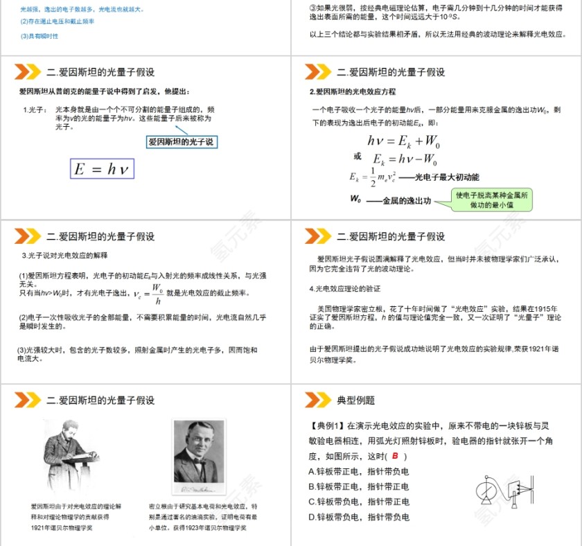 《光的粒子性》人教版高中物理选修3-5PPT课件第3张