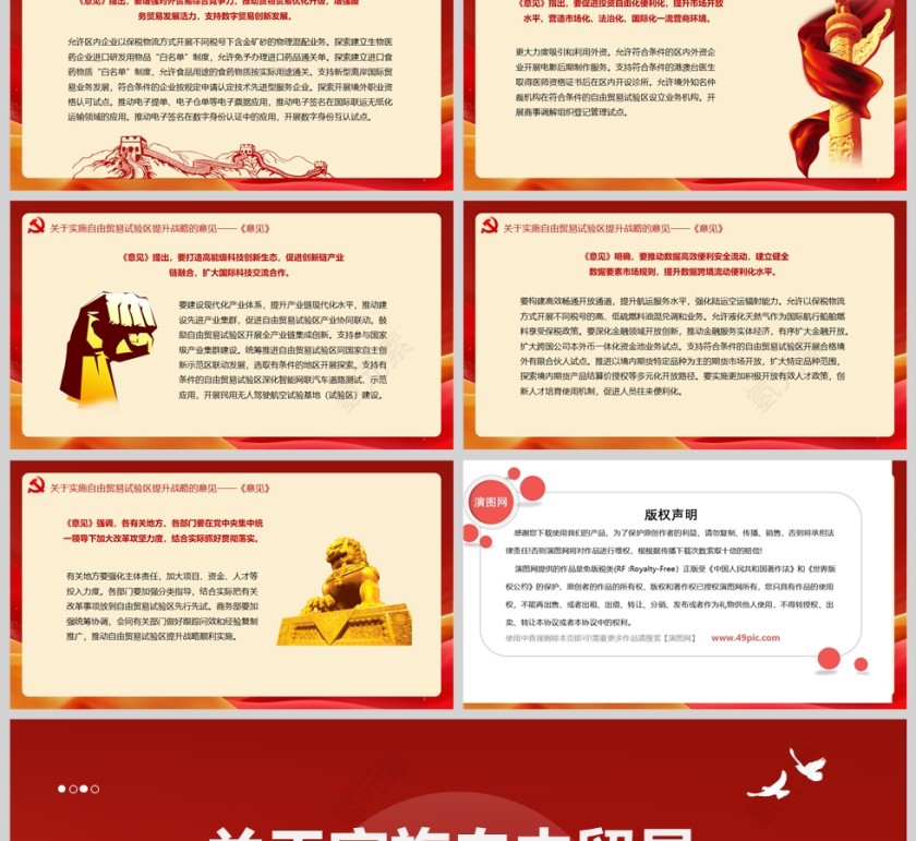 《关于实施自由贸易试验区提升战略的意见》对自由贸易试验区建设工作作出系统部署ppt第2张