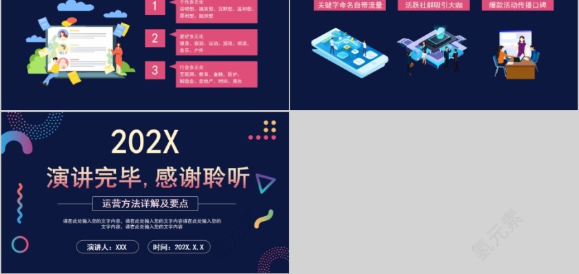 商务大气社群运营的玩法PPT第5张