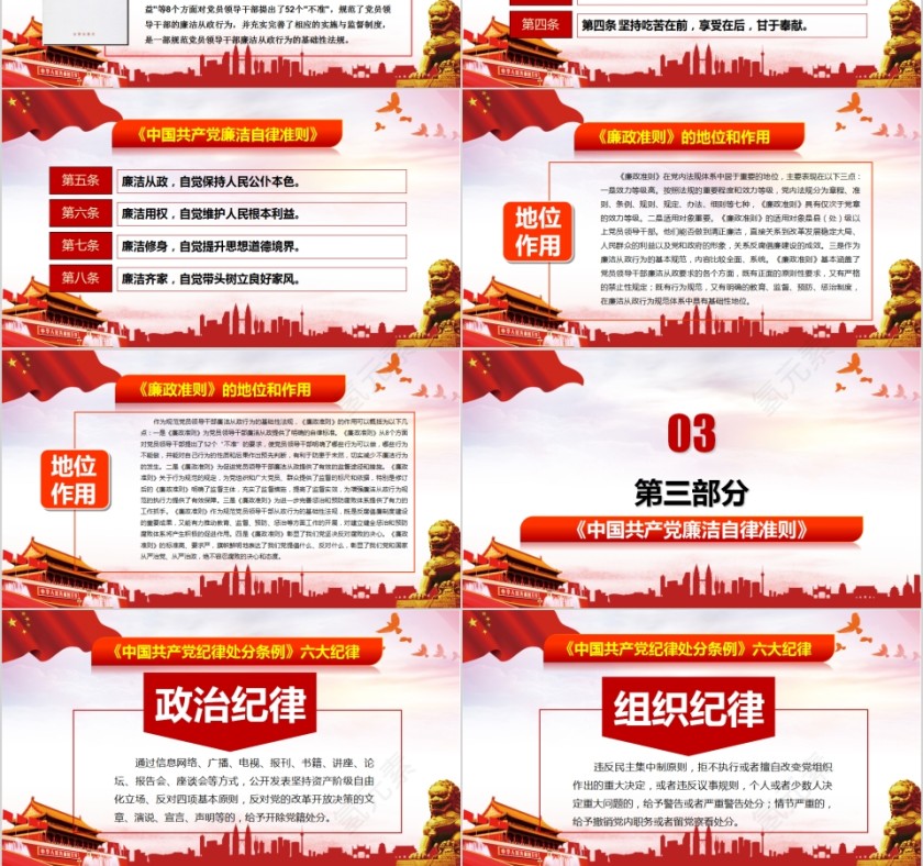 敬廉从俭作风建设专题党课PPT第3张