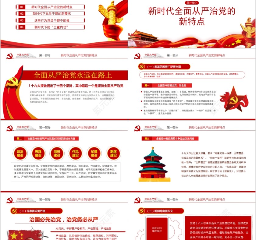 以保持永远在路上的清醒和执着推动全面从严治党向纵深发展反腐倡廉党风廉政专题微党课第2张