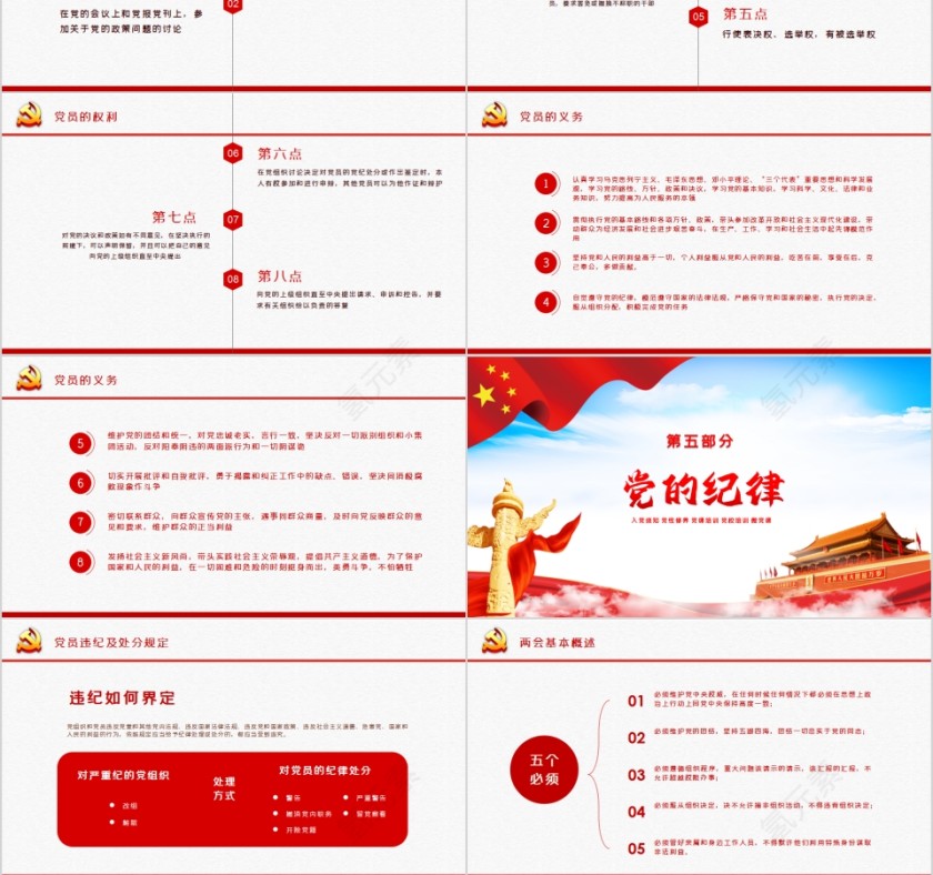 党性修养党课学习廉政专题微党课第6张