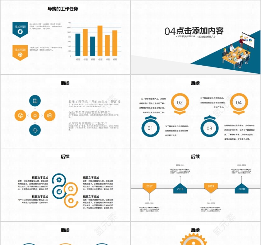 商务大客户销售培训PPT模板第4张