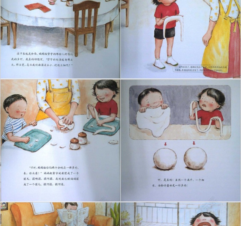 双胞胎兄弟数学绘本教育课件PPT模板第5张