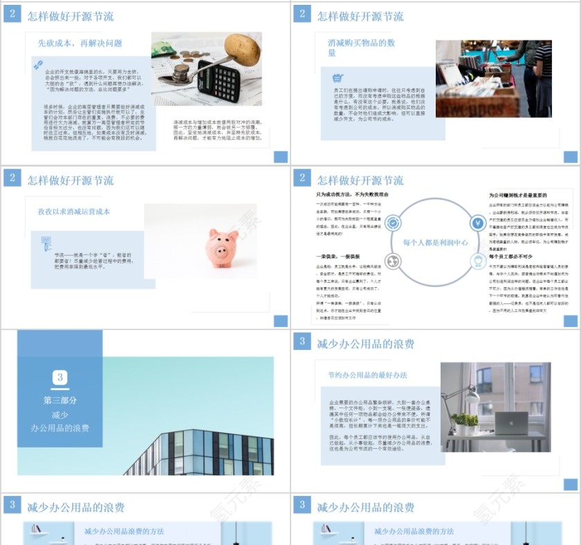 企业降本增效方案PPT模板第4张