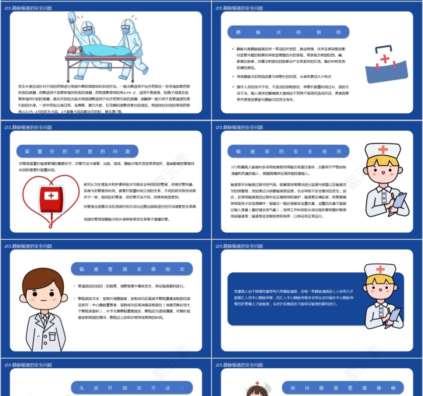 静脉输液的安全问题医疗培训课件PPT模板第4张
