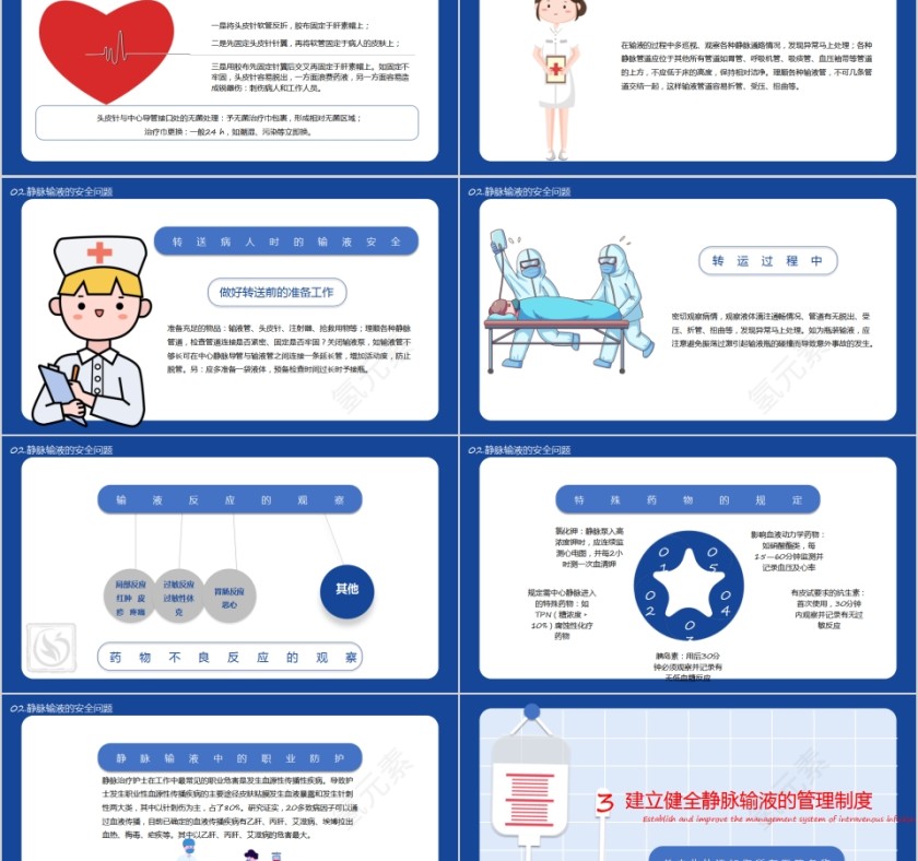 静脉输液的安全问题医疗培训课件PPT模板第5张