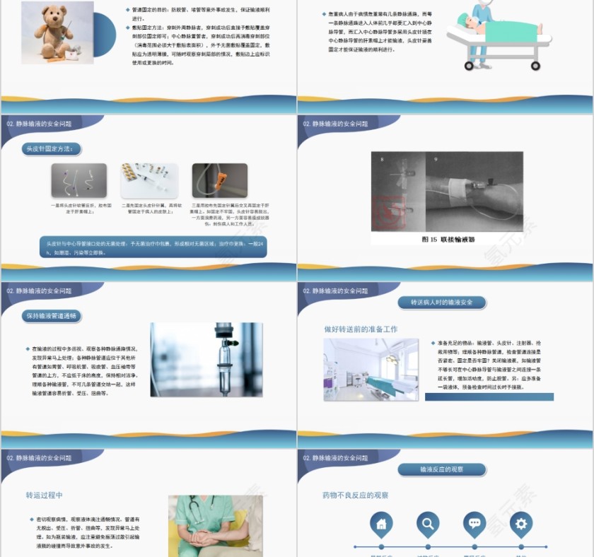 医疗培训静脉输液的安全问题PPT模板第5张