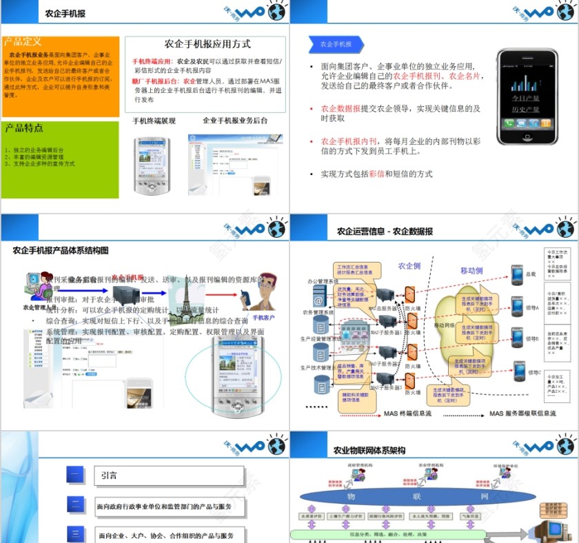 中国联通搭建“创新型智慧农业”信息化系统PPT模板第11张