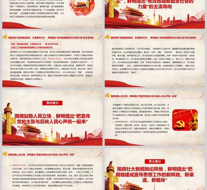 “为党为民、激浊扬清、贵耳重目”文化理念与实践新闻舆论篇PPT第3张