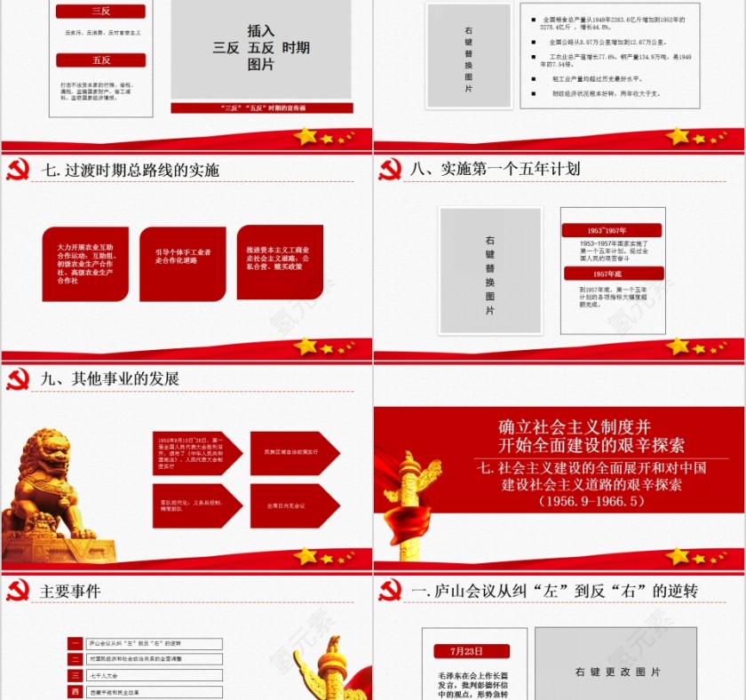 光辉的历程伟大的成就详细解读中国共产党党史PPT第14张