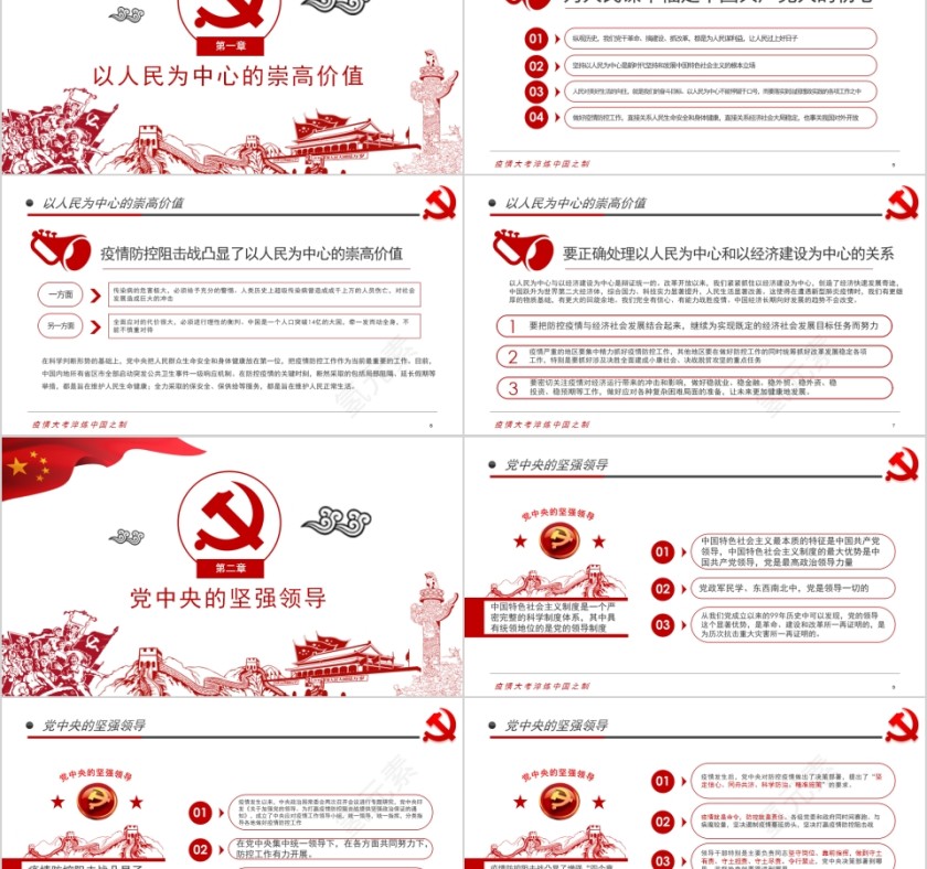 同上一堂战疫课“疫情大考”淬炼“中国之制”中国特色社会主义制度优势PPT第2张