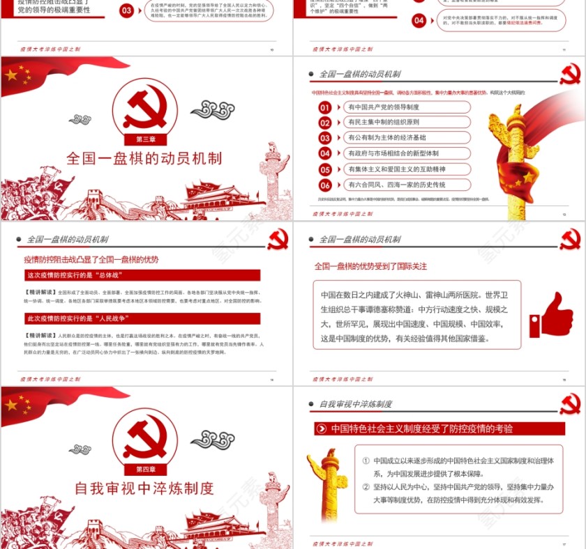 同上一堂战疫课“疫情大考”淬炼“中国之制”中国特色社会主义制度优势PPT第3张