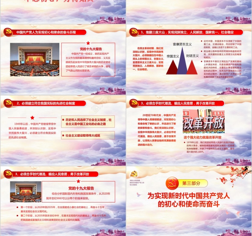 民族复兴中国梦深刻认识和把握新时代中国共产党人的初心和使命第3张