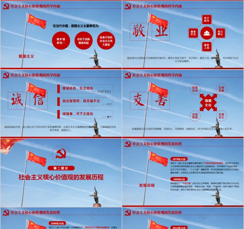 社会主义核心价值观PPT第4张