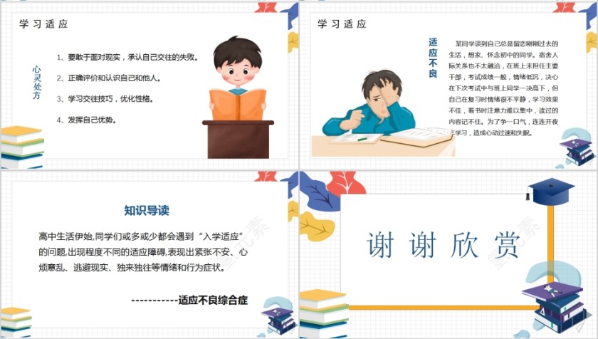 高中新生开学心理适应调整课程心理疏导PPT第4张