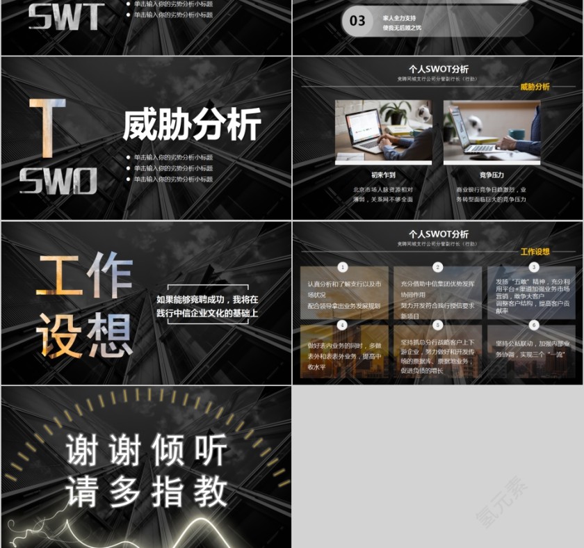 个人SWOT分析述职报告通用模板第3张