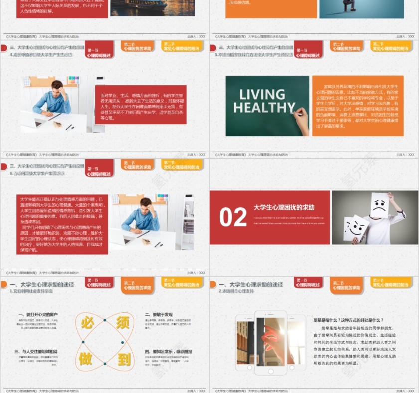 大学生心理障碍的求助与防治心理健康教育教程PPT第3张