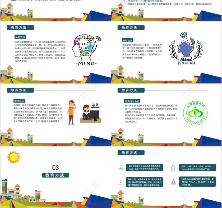 儿童心理教育心理教育主题模板第3张
