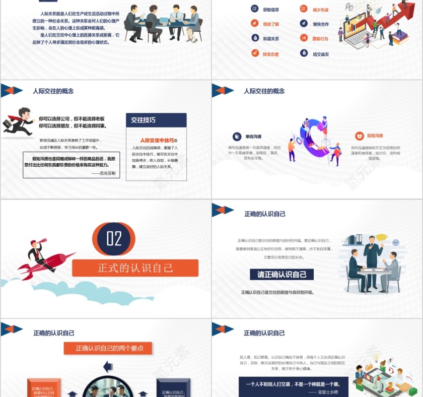 如何提升人际交往技巧人际关系培训PPT第2张