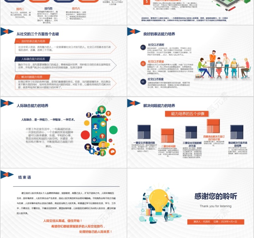 如何提升人际交往技巧人际关系培训PPT第6张