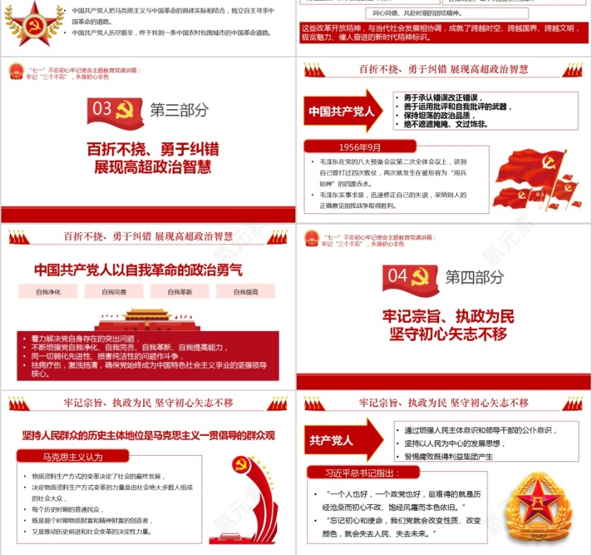 在“四史”教育中汲取党性修养的智慧PPT第3张