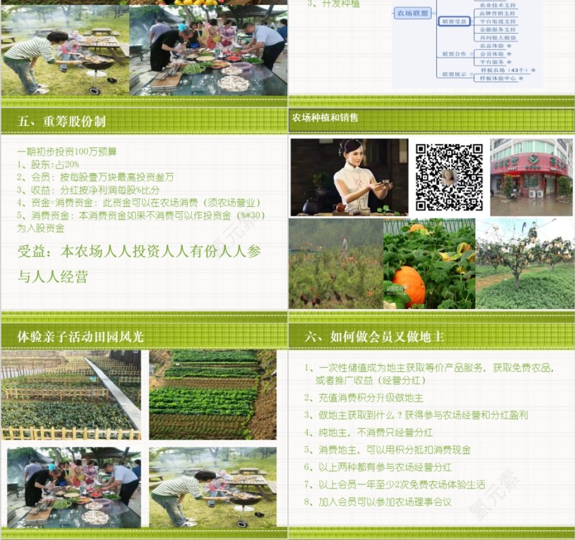 互联网农业开心地主农业众筹融资商业计划书PPT第4张
