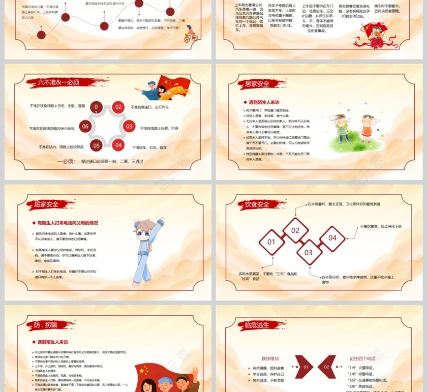 小学生五一劳动节假期安全教育PPT课件第3张