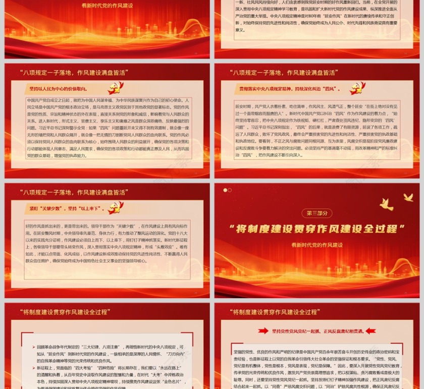 2025看新时代党的作风建设从“延安作风”打败“西安作风”党课学习ppt第3张