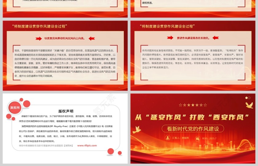 2025看新时代党的作风建设从“延安作风”打败“西安作风”党课学习ppt第4张