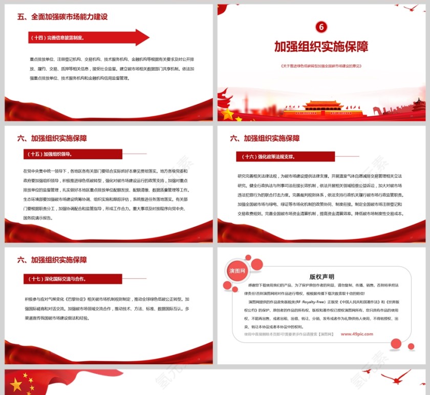 《关于推进绿色低碳转型加强全国碳市场建设的意见》PPT课件第5张