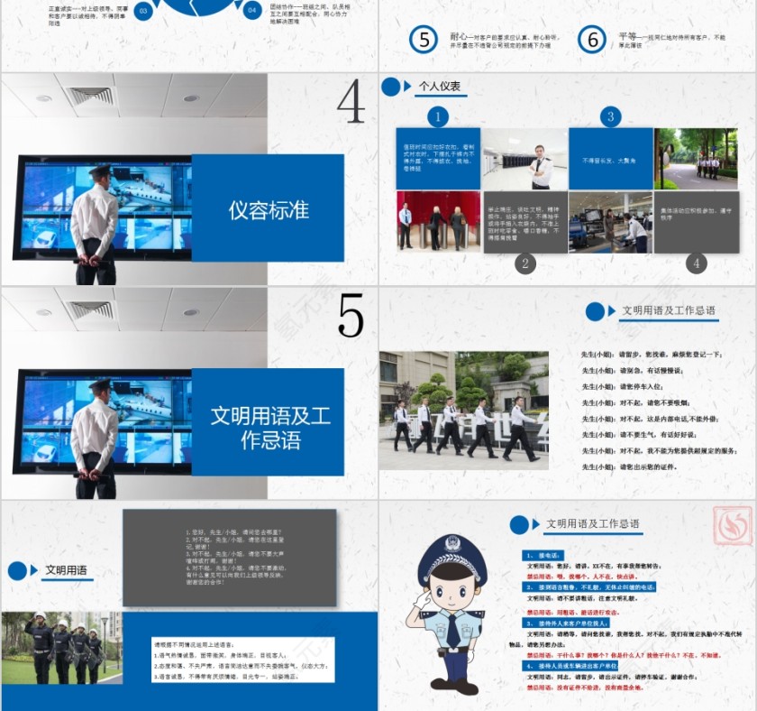 保安礼仪培训课件PPT第3张